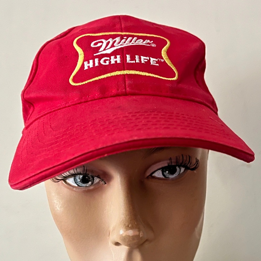 classic Miller High Life beer baseball style cap hat